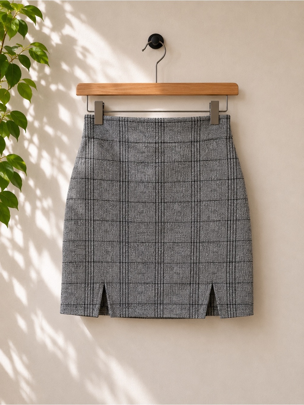 Plaid skirt